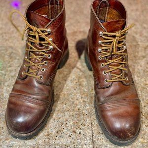 Iron Ranger Boots, Size 8.5, good condition, refinished and resoled